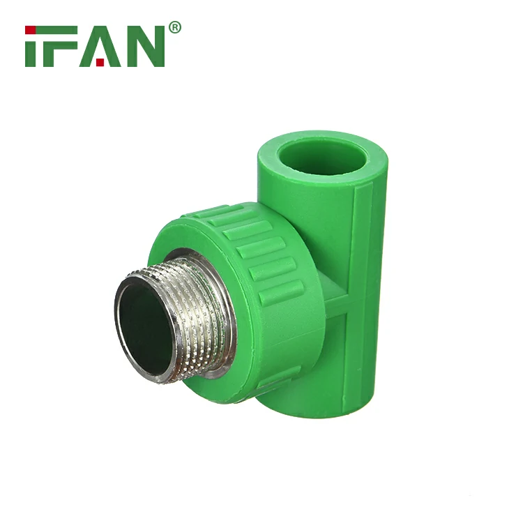 Green Plastic ASTM F2389 Male Tee