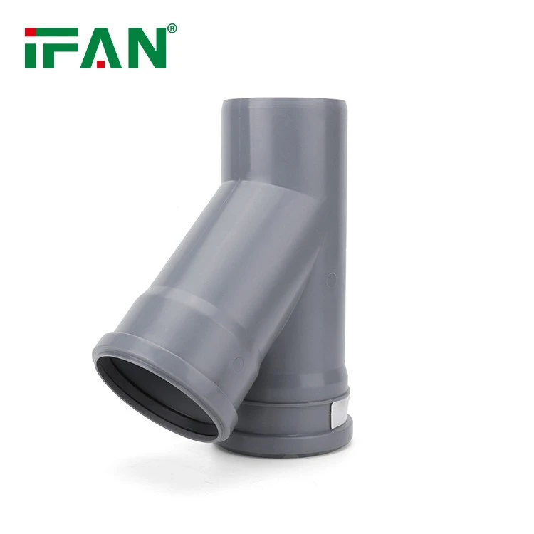 IFAN DIN 19560 UPVC Y Type Tee high quality