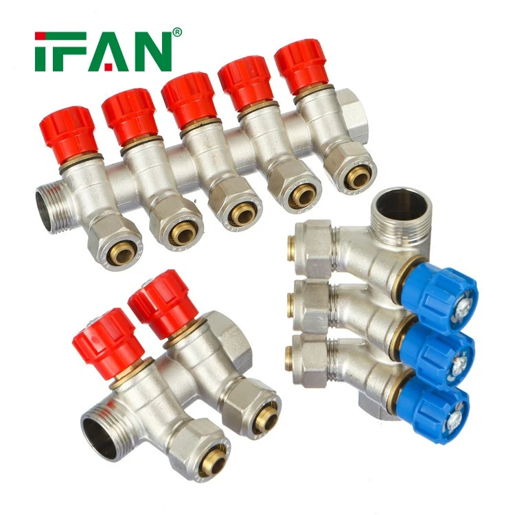 IFAN Brass PEX Manifold 3 IFAN Brass PEX Manifold 3